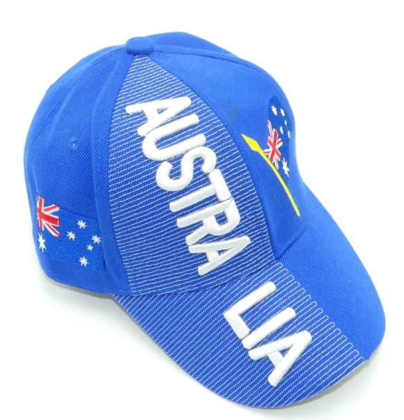 Australia Flag 3d Embroidered Cap