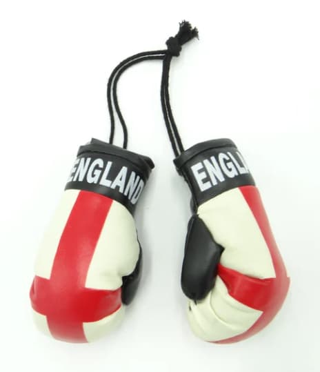 England (st George’s Cross) Flag Souvenir Mini Boxing Gloves