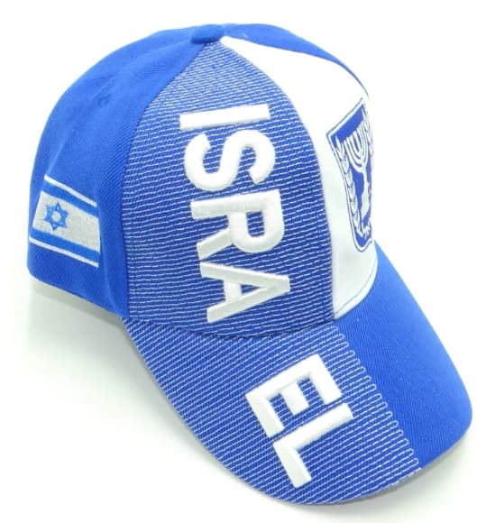 Israel Flag 3d Embroidered Cap