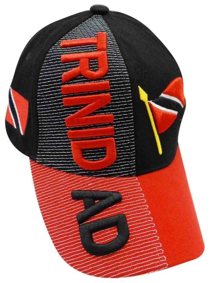 Trinidad & Tobago Flag 3d Embroidered Cap