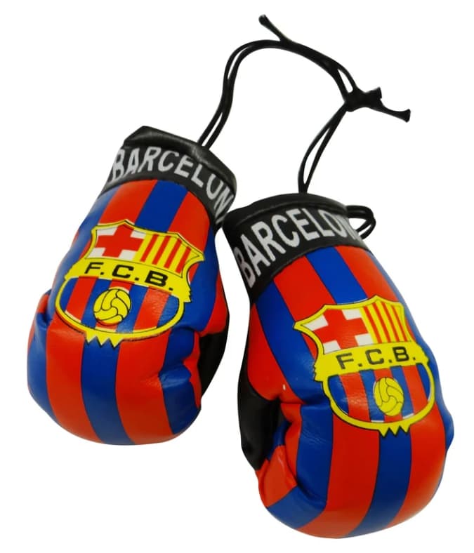Barcelona [red/blue] Flag Souvenir Mini Boxing Gloves