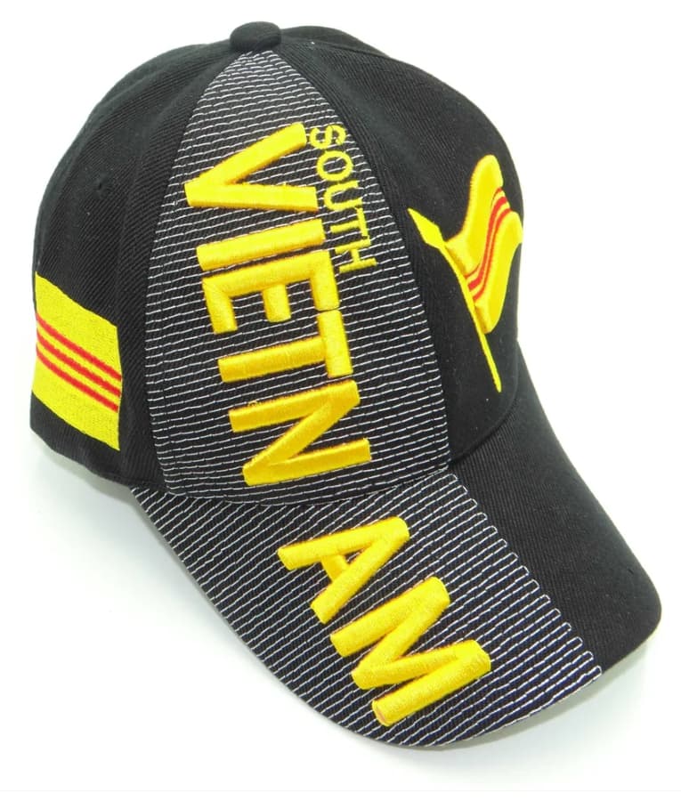 Vietnam 3d Embroidered Cap