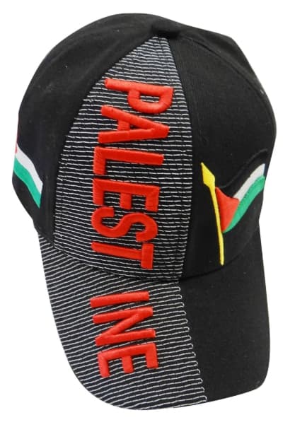 Palestine Flag 3d Embroidered Cap