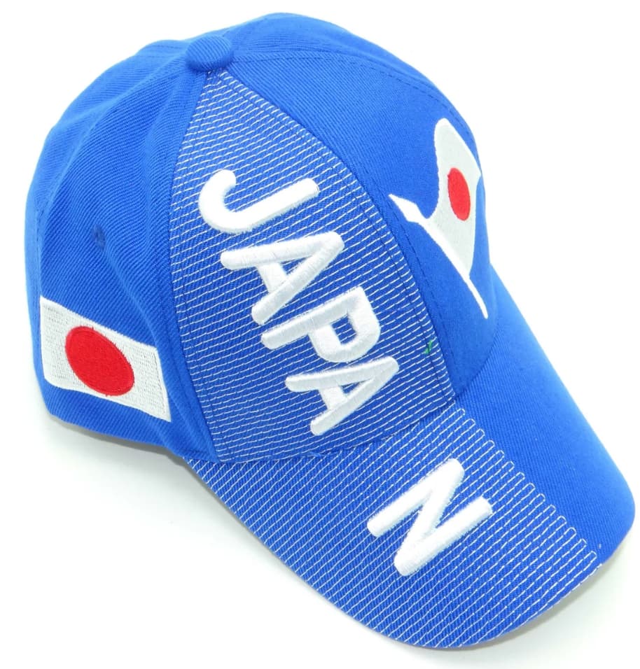 Japan Flag 3d Embroidered Cap