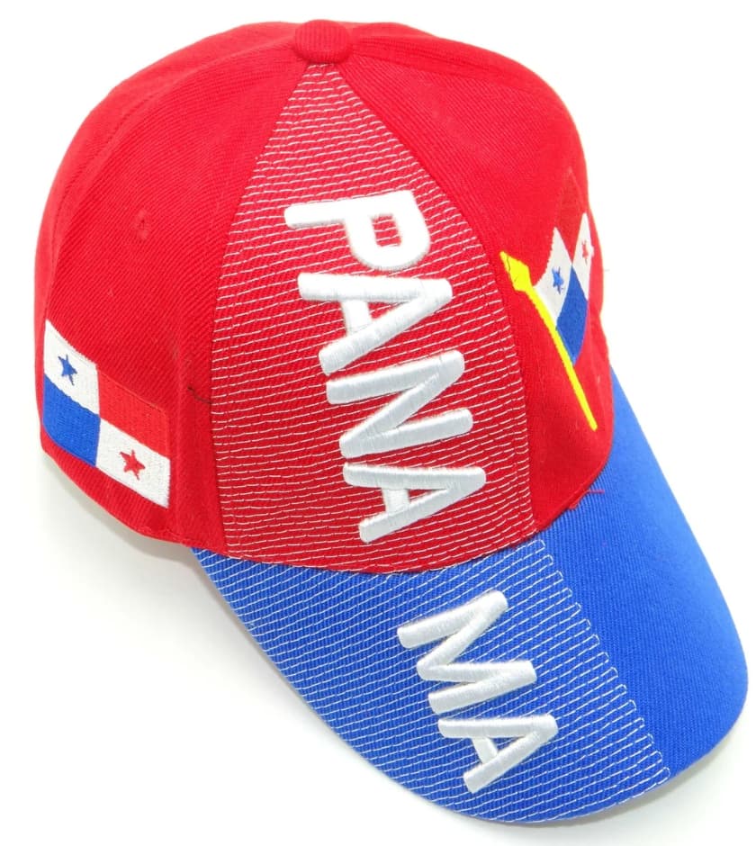 Panama Flag 3d Embroidered Cap