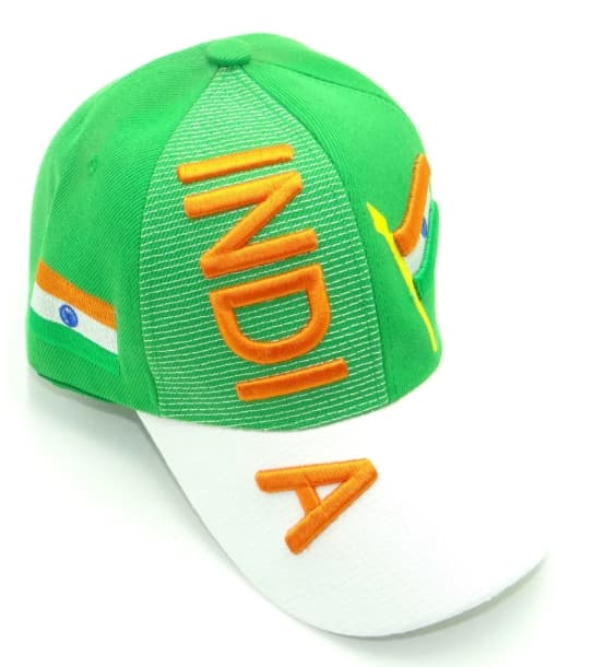 India Flag 3d Embroidered Cap