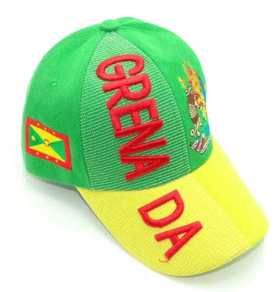 Grenada Flag 3d Embroidered Cap