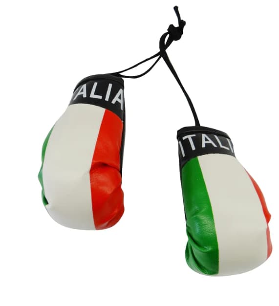 Italia (classic Tricolore) Flag Souvenir Mini Boxing Gloves