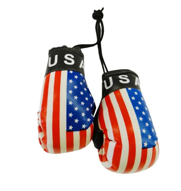 Usa Flag Souvenir Mini Boxing Gloves