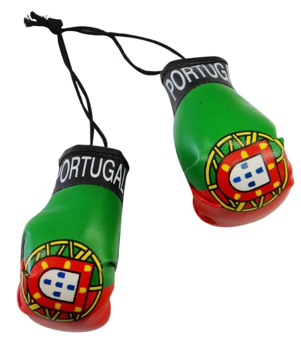Portugal Flag [green/red] Souvenir Mini Boxing Gloves