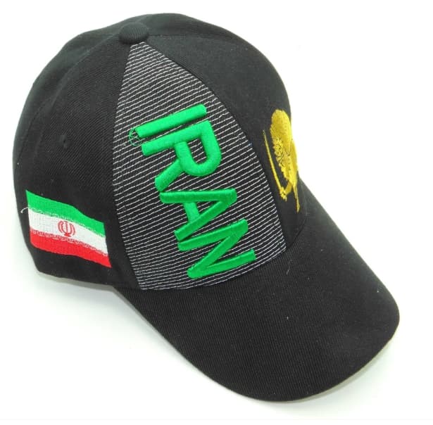 Iran Flag 3d Embroidered Cap
