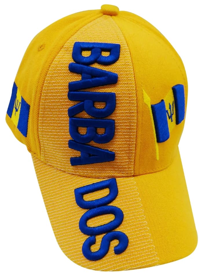 Barbados 3d Embroidered Cap